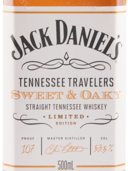 Jack Daniel's Tennessee Travelers Sweet & Oaky 50cl