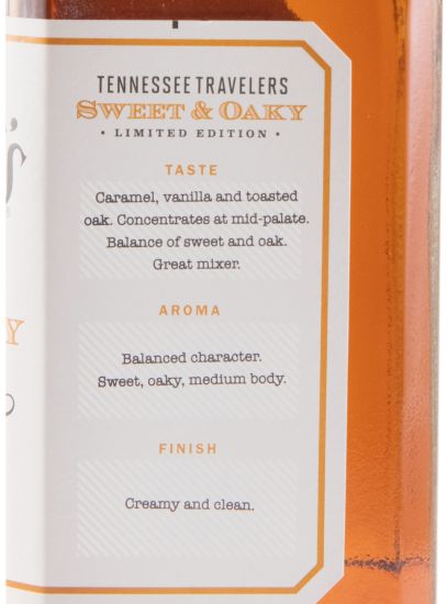 Jack Daniel's Tennessee Travelers Sweet & Oaky 50cl