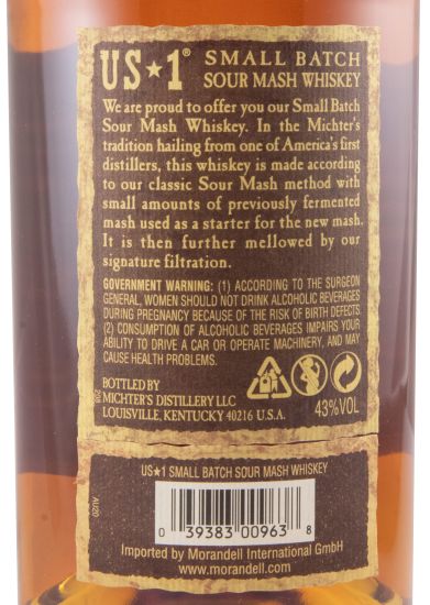 Michter's US*1 Small Batch Sour Mash