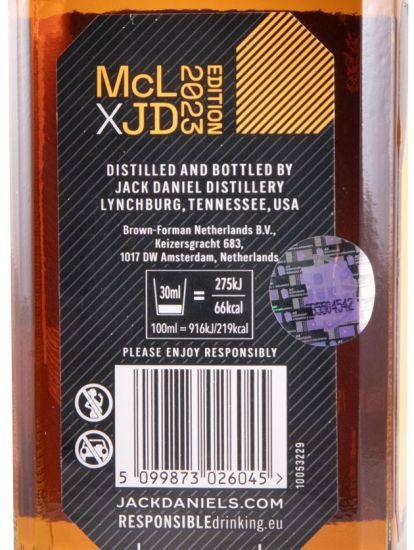 Jack Daniel's Mclaren 2023 Limited Edition