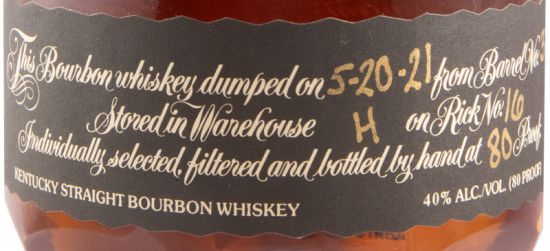 Blanton's Single Barrel Black Label
