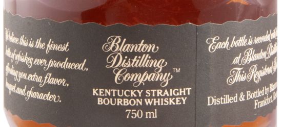 Blanton's Single Barrel Black Label