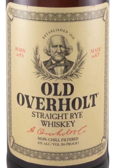 Old Overholt Straight Rye 3 anos 1L