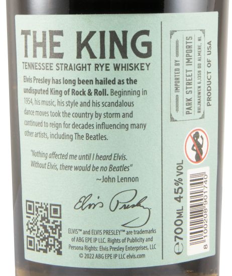 Elvis Straight Rye
