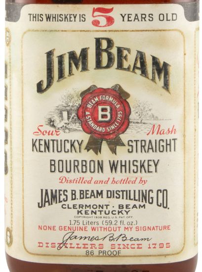 Jim Beam 5 anos 1,75L