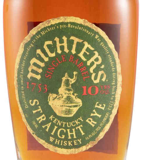 Michter's Straight Rye 10 anos