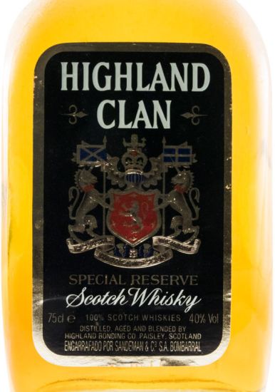 Highland Clan Special Reserve c/Copo 75cl