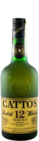 Catto's 12 years (former bottle)