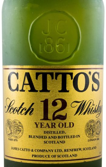 Catto's 12 years (former bottle)