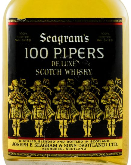Seagram's 100 Pipers (frasco) 20cl