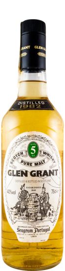 Glen Grant 5 years (destiled 1982) 75cl