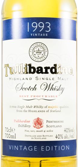 1993 Tullibardine Vintage Edition