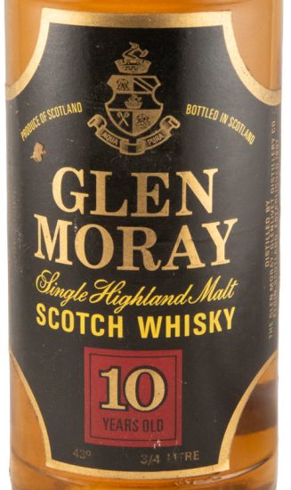 Glen Moray 10 anos (garrafa antiga) 75cl