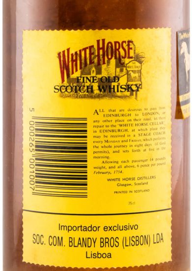 White Horse (garrafa alta) 75cl