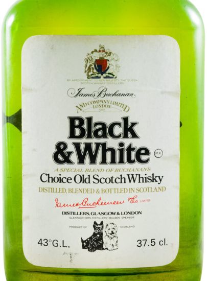 Flask Black & White 37.5cl