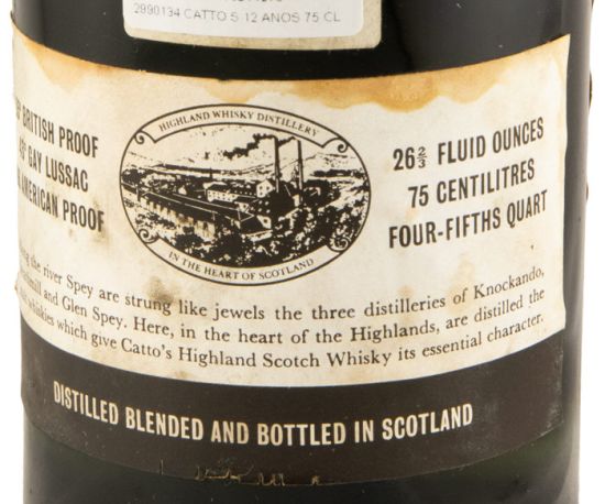 Catto's 12 anos 75cl