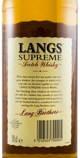 Langs Supreme 5 anos