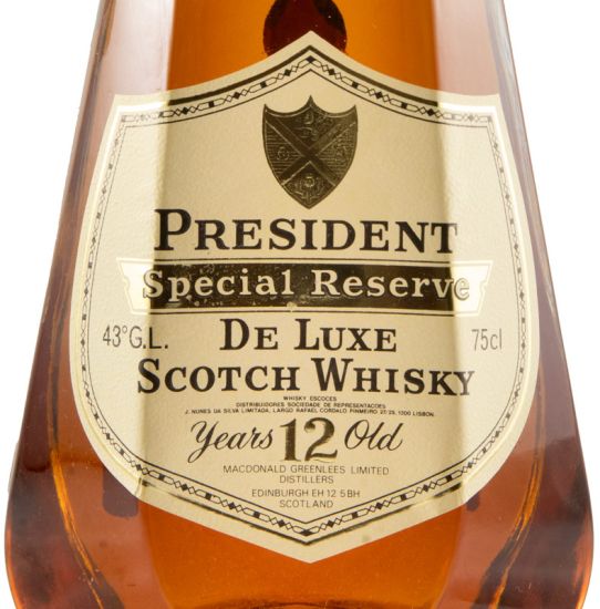 President Special Reserve 12 anos 75cl