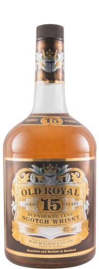 Burn Mckenzie Old Royal 15 anos 1L