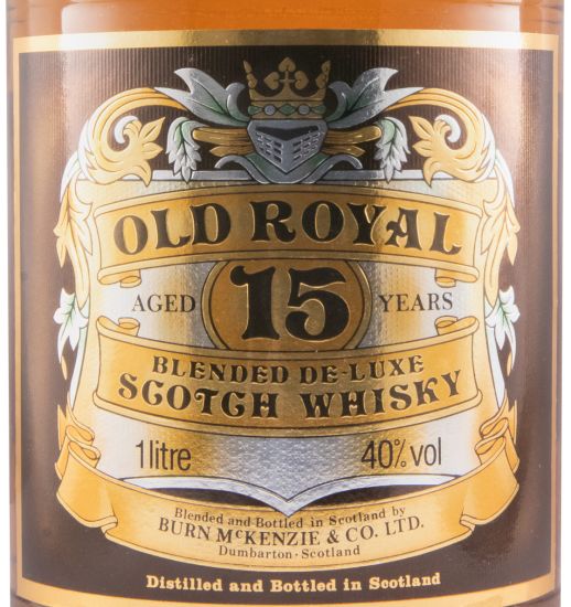 Burn Mckenzie Old Royal 15 anos 1L