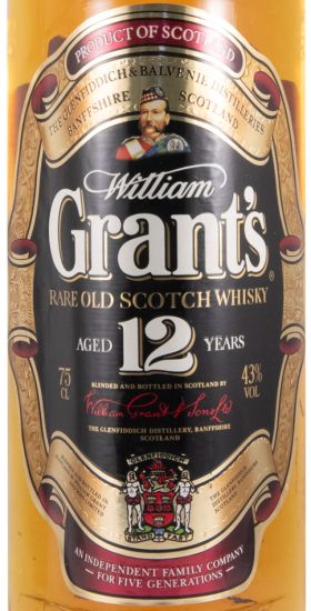 Grant's 12 years (slender bottle) 75cl