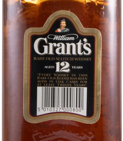 Grant's 12 years (slender bottle) 75cl