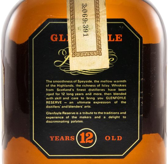 Glenfoyle Reserve 12 anos 75cl