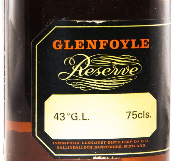 Glenfoyle Reserve 12 anos 75cl