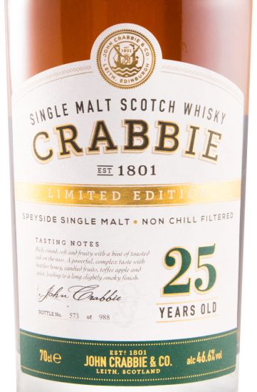 Crabbie 25 years Limited Edition