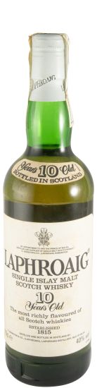 Laphroaig 10 anos (rótulo antigo)