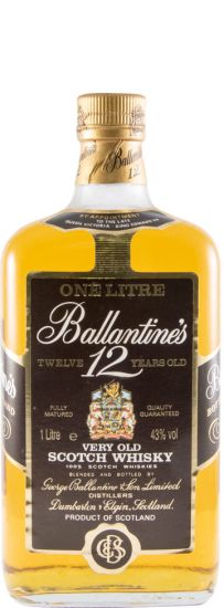 Ballantine's 12 anos (garrafa antiga) 1L
