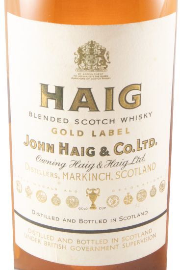 Haig Gold Label (garrafa com carica)