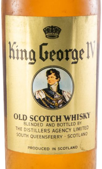 King George IV (garrafa com carica)