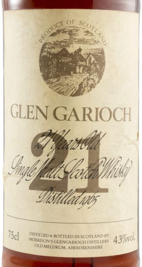 1965 Glen Garioch 21 anos 75cl