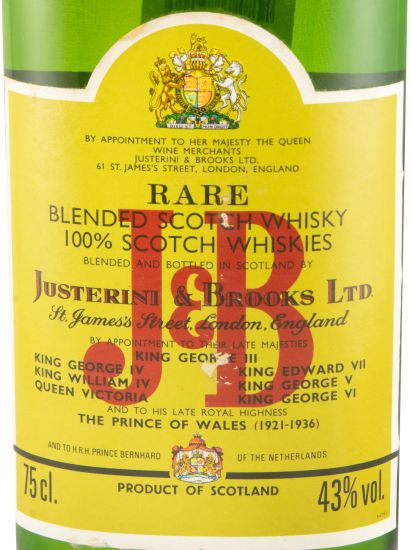 J&B (rótulo antigo) 75cl