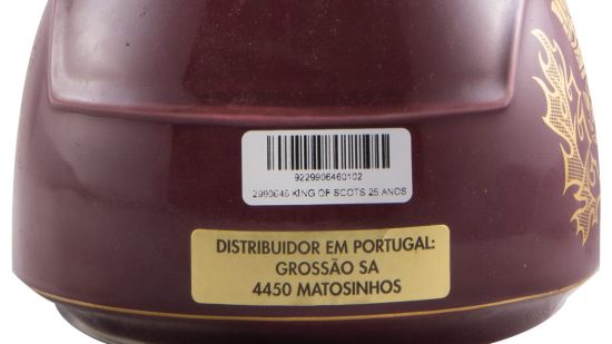 King of Scots 25 anos (garrafa em cerâmica)