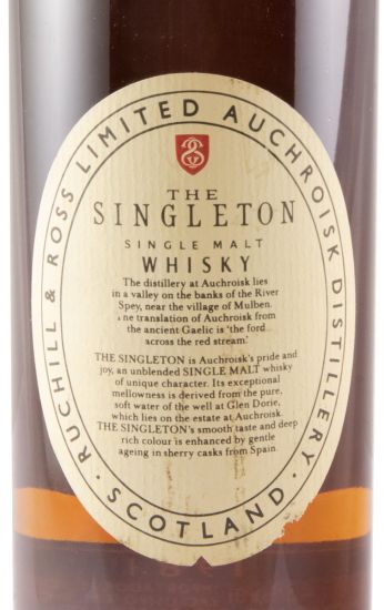 1981 The Singleton of Auchroisk