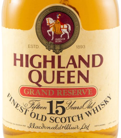 Highland Queen 15 anos (garrafa antiga)
