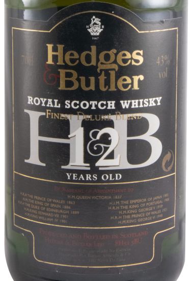 Hedges & Butler Royal 12 anos