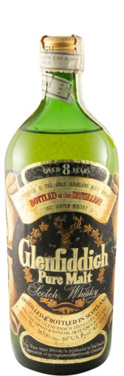 Glenfiddich 8 anos (garrafa redonda) 75cl