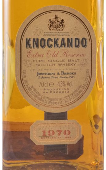 1970 Knockando Extra Old Reserve (bottled in 1995)