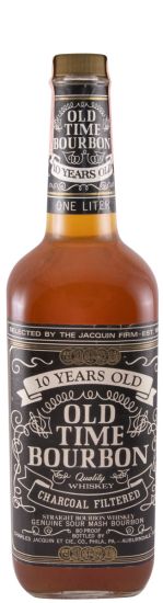 Jacquin's Old Time Bourbon Old Sour Mash 10 anos