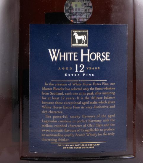 White Horse Extra Fine 12 anos 1L