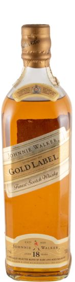 Johnnie Walker Gformer label 18 years (former bottle)