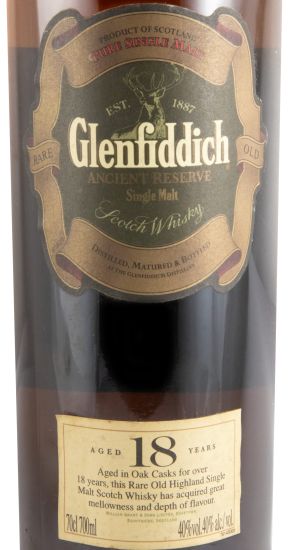 Glenfiddich Rare Old Ancient Reserve 18 anos (sem caixa)