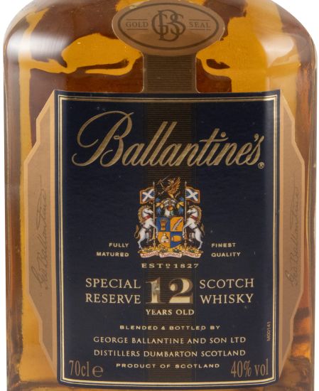Ballantine's Gold Seal Special Reserve 12 anos (lata lingot)