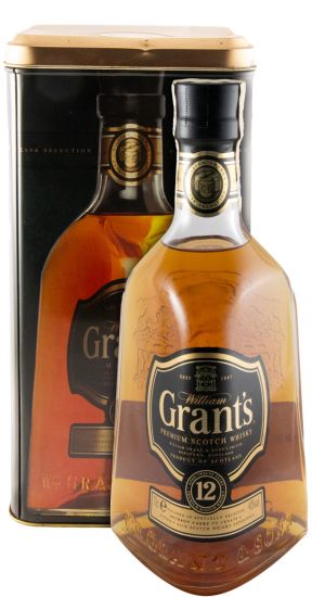 Grant's 12 anos (garrafa baixa com lata)