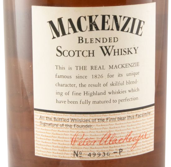 Mackenzie +5 anos (década de 1970) 75cl