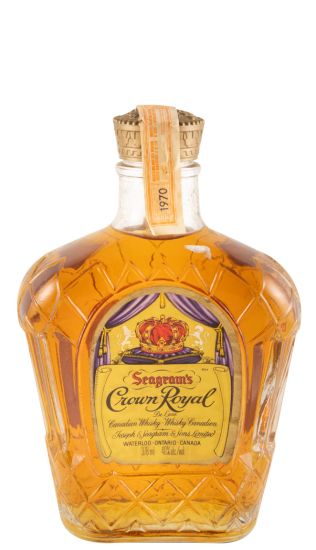 1970 Crown Royal 37,8cl