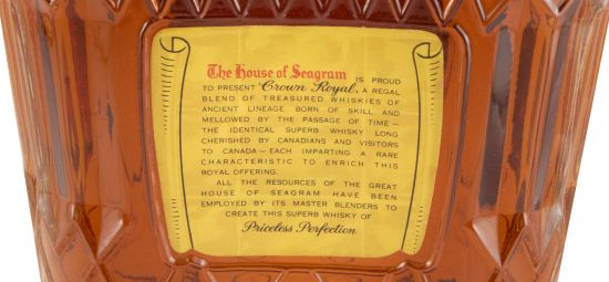 1969 Crown Royal 75cl
